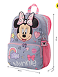 Morral Totto Para Niña Minnie Mediano Gris - Miniatura 2