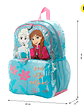 Morral Totto Para Niña Frozen Destiny Mediano Azul - Miniatura 2
