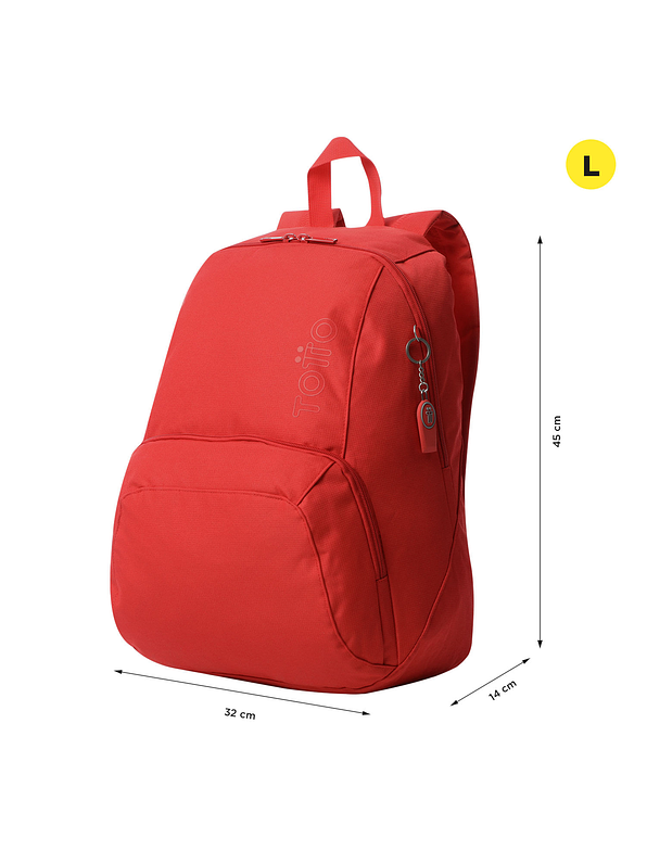 Morral Totto Universitario Ometto Rojo Hombre 2
