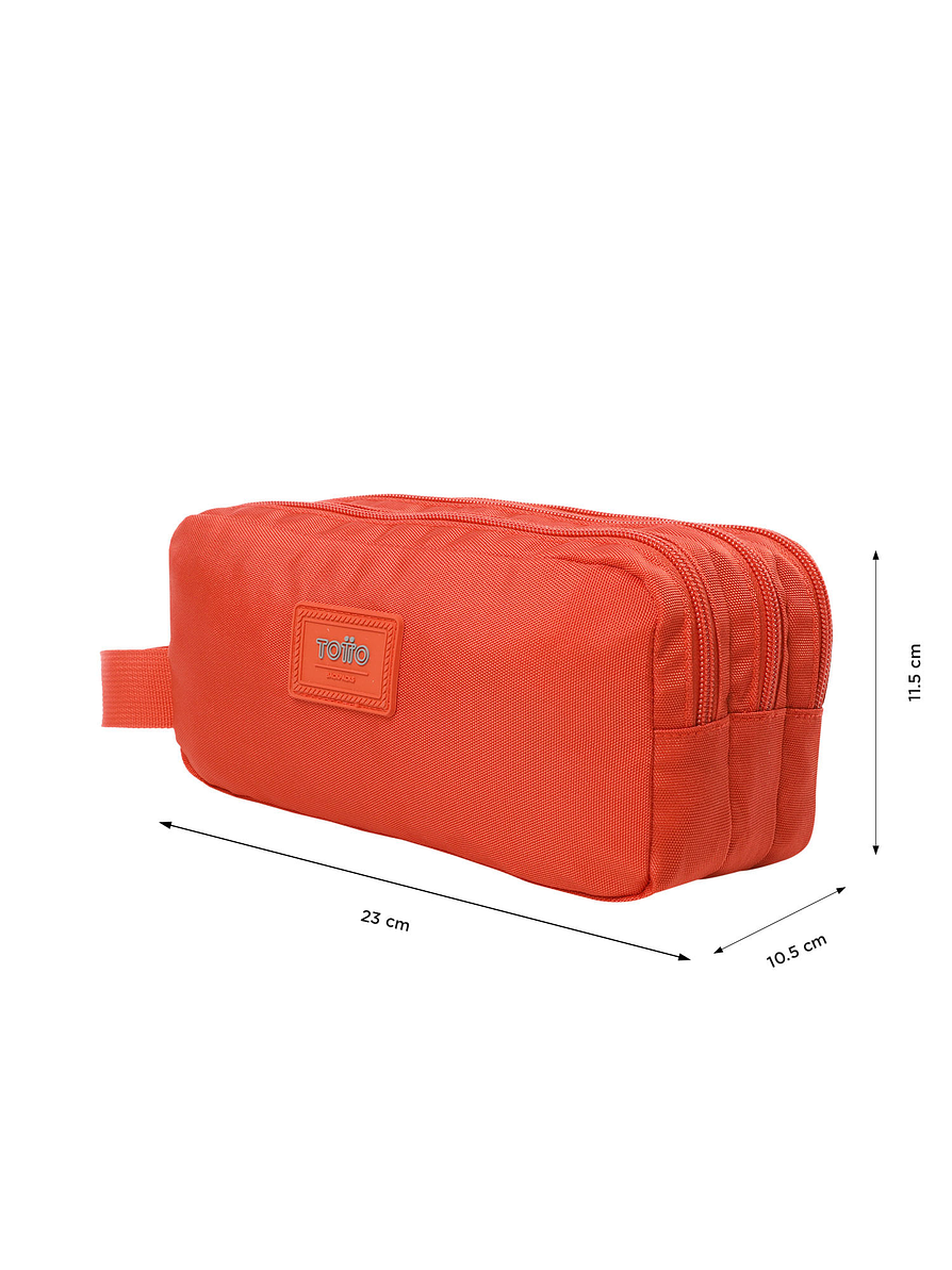 Cartuchera Multiuso Totto Trik 5 Roja 2