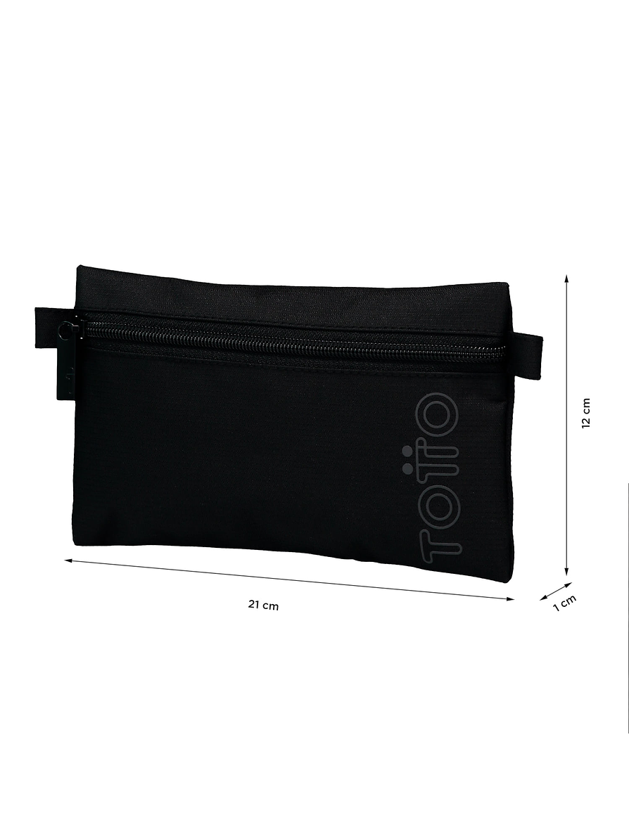 Cartuchera Totto Galvitto Negra 2