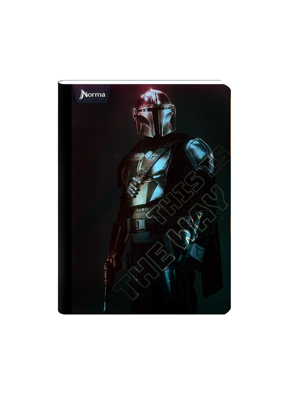 Cuaderno Cosido The Mandalorian 100 Hojas Cuadros  4
