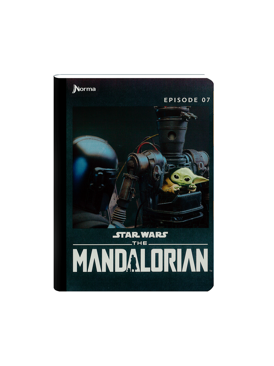 Cuaderno Cosido The Mandalorian 100 Hojas Cuadros  6
