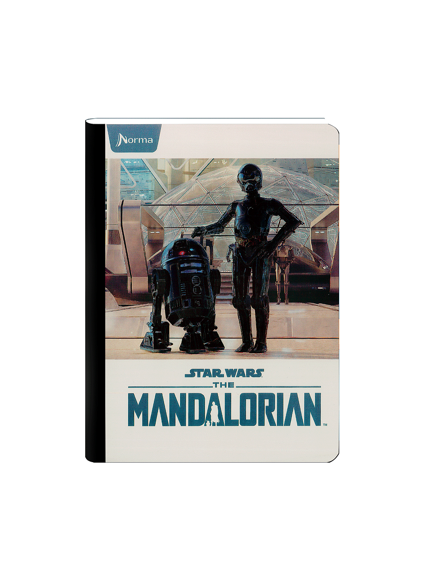 Cuaderno Cosido The Mandalorian 100 Hojas Cuadros  7