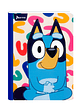 Cuaderno Cosido Bluey 100 Hojas Cuadros - Miniatura 1