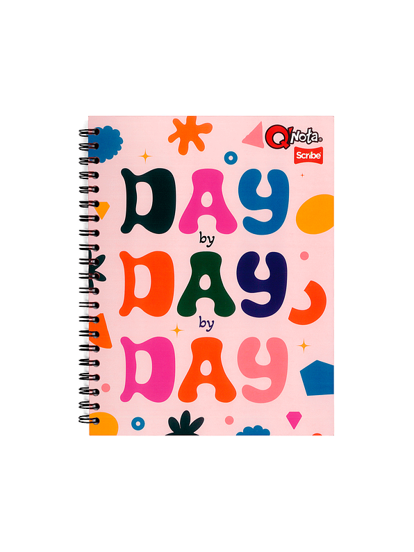 Cuaderno Catedrático Q'Nota Femenino 100 Hojas Cuadros 6