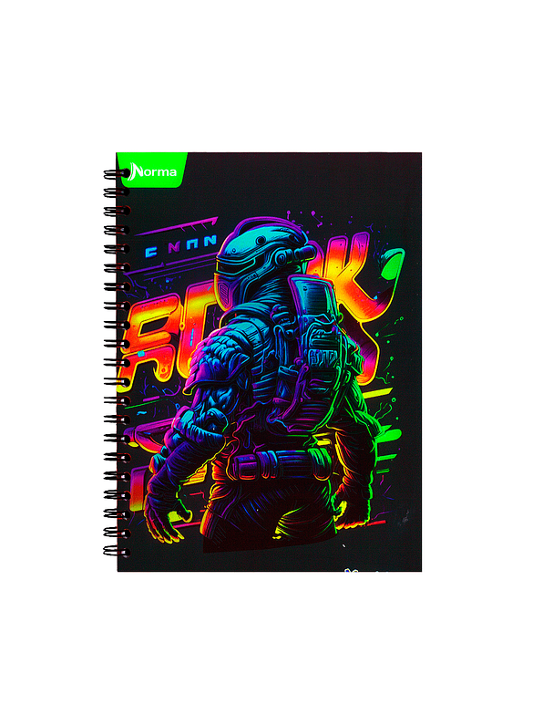 Agenda Pasta Dura X-Presarte Masculino 7 Materias  4