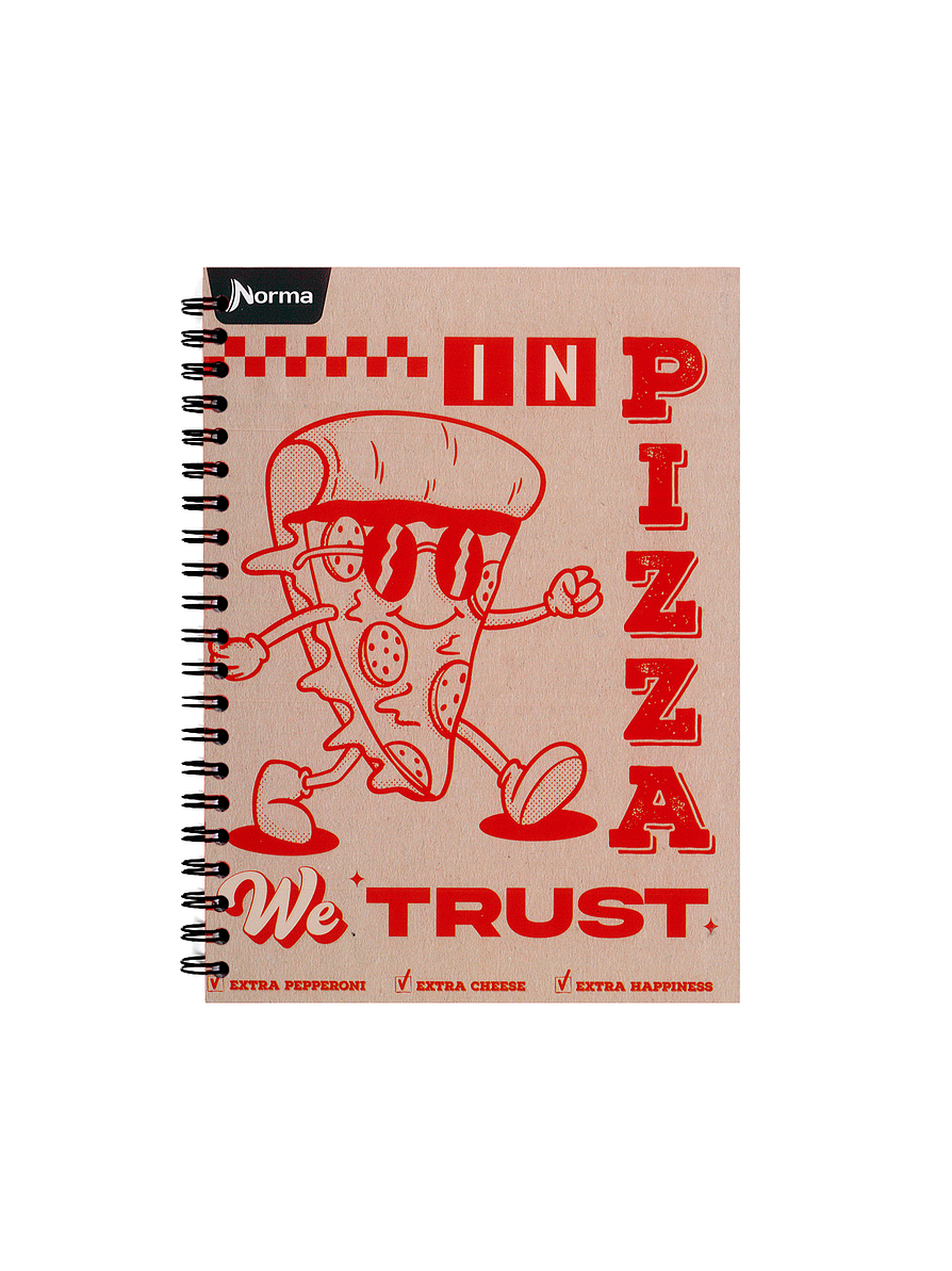 Agenda Pasta Dura X-Presarte Masculino 7 Materias  5