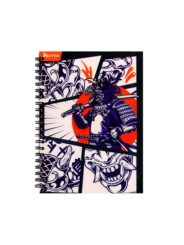 Agenda Pasta Dura X-Presarte Masculino 7 Materias  8