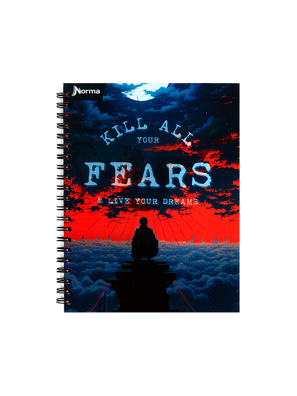 Agenda Pasta Dura X-Presarte Masculino 7 Materias  12