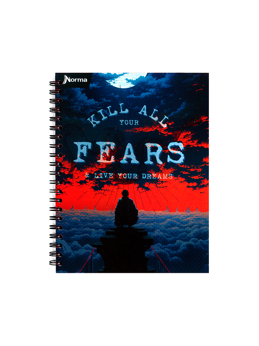 Agenda Pasta Dura X-Presarte Masculino 7 Materias  12