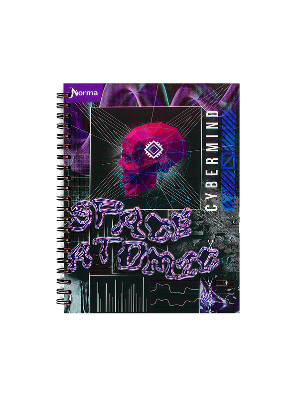 Agenda Pasta Dura X-Presarte Masculino 7 Materias  15