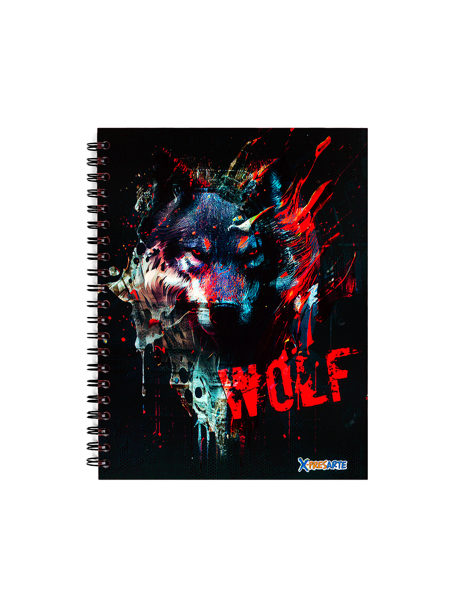 Agenda Pasta Dura X-Presarte Masculino 7 Materias  16