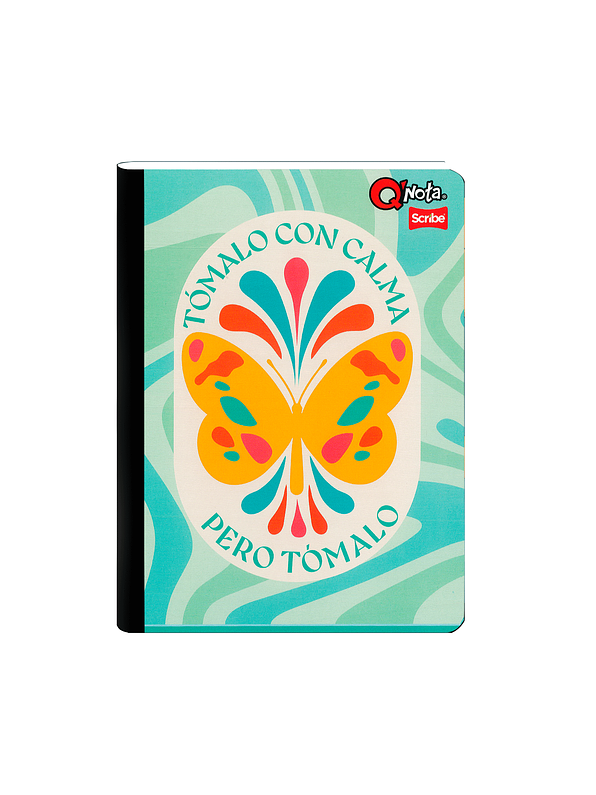 Cuaderno Cosido Q´Nota Femenino 50 Hojas Cuadros  7