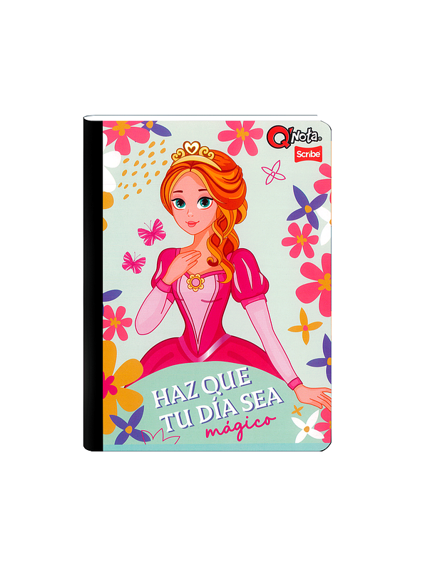 Cuaderno Cosido Q´Nota Femenino 50 Hojas Cuadros  10