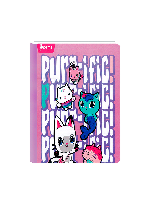 Cuaderno Cosido Gabby's DollHouse 100 Hojas Cuadros  7