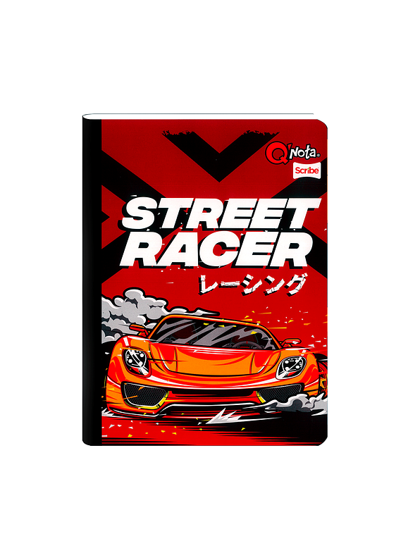 Cuaderno Cosido Q´Nota Masculino 100 Hojas Líneas  1