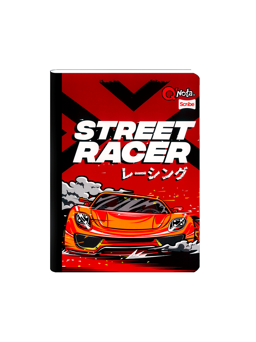 Cuaderno Cosido Q´Nota Masculino 100 Hojas Líneas  1