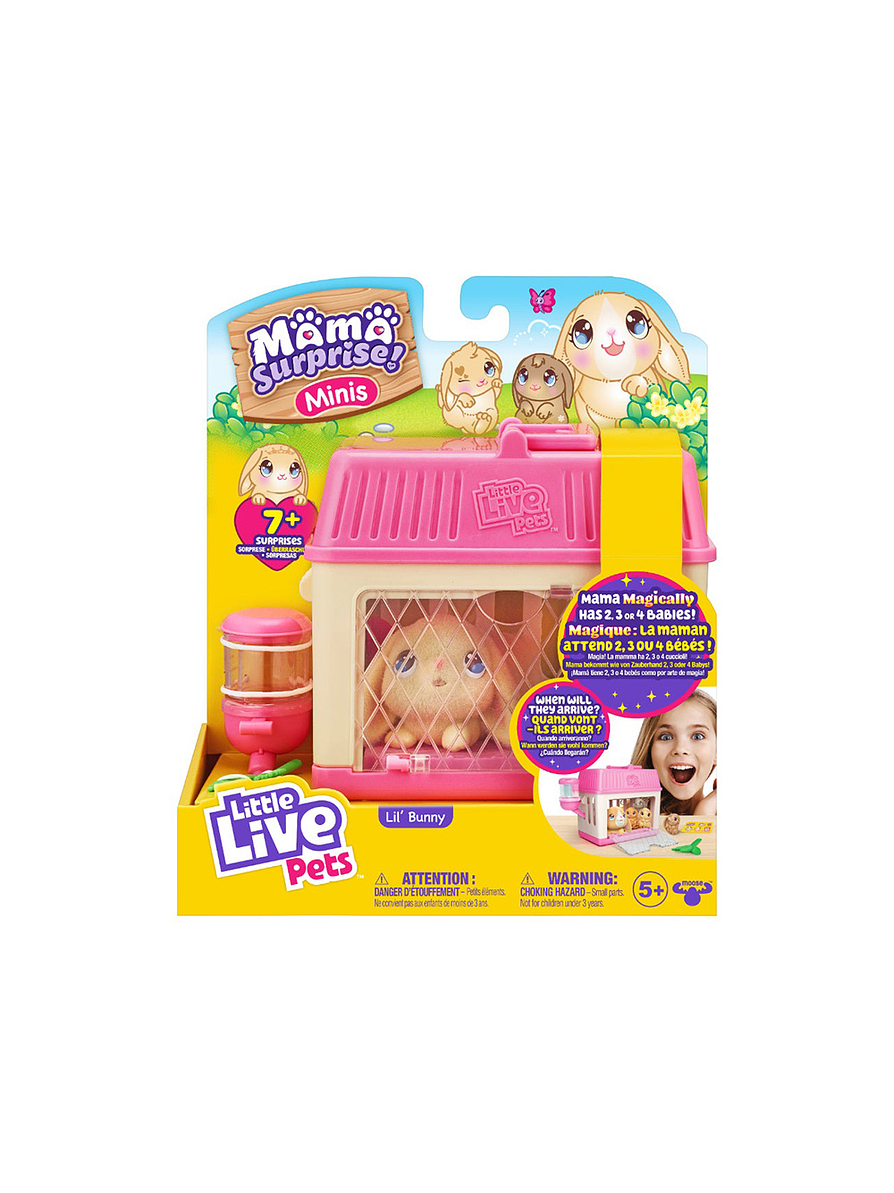 Little Live Pets Mamá Sorpresa Set Juego Mini Raton / Conejo 5