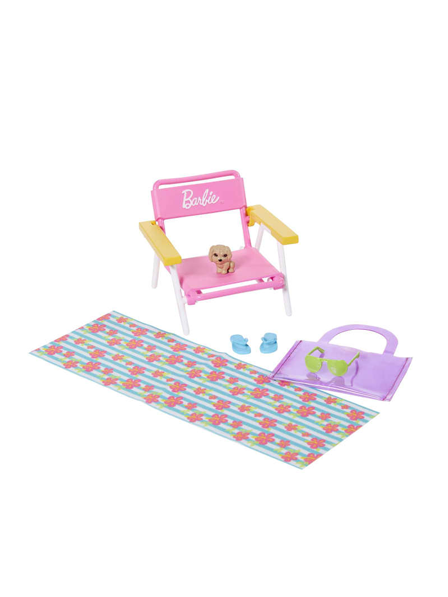Barbie Set Básico Para Casa / Playa 4