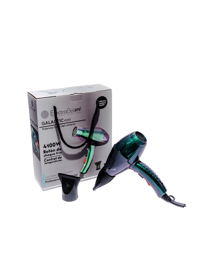 Secador Profesional para Cabello Galactic Electrobell 1