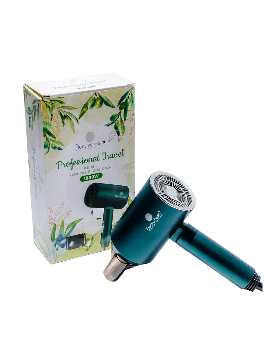 Mini Secador Portatil Viajero Plegable Electrobell 2