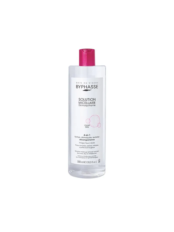 Agua Micelar Desmaquillante Piel Sensible Byphasse Samy 1