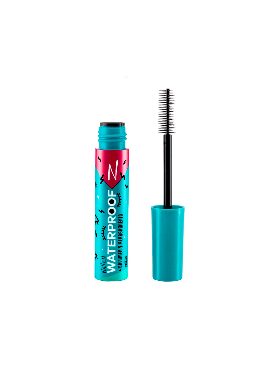 Mascara WaterProof Volumen y Alargamiento Nailen 2