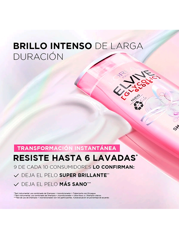 Shampoo Elvive Glycolic Gloss X 370ml 4