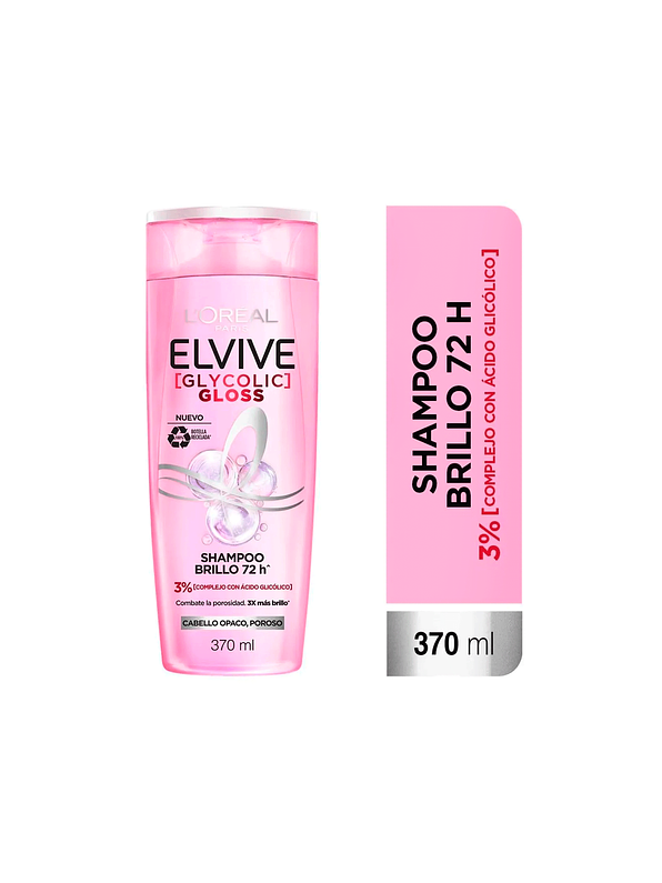 Shampoo Elvive Glycolic Gloss X 370ml 1