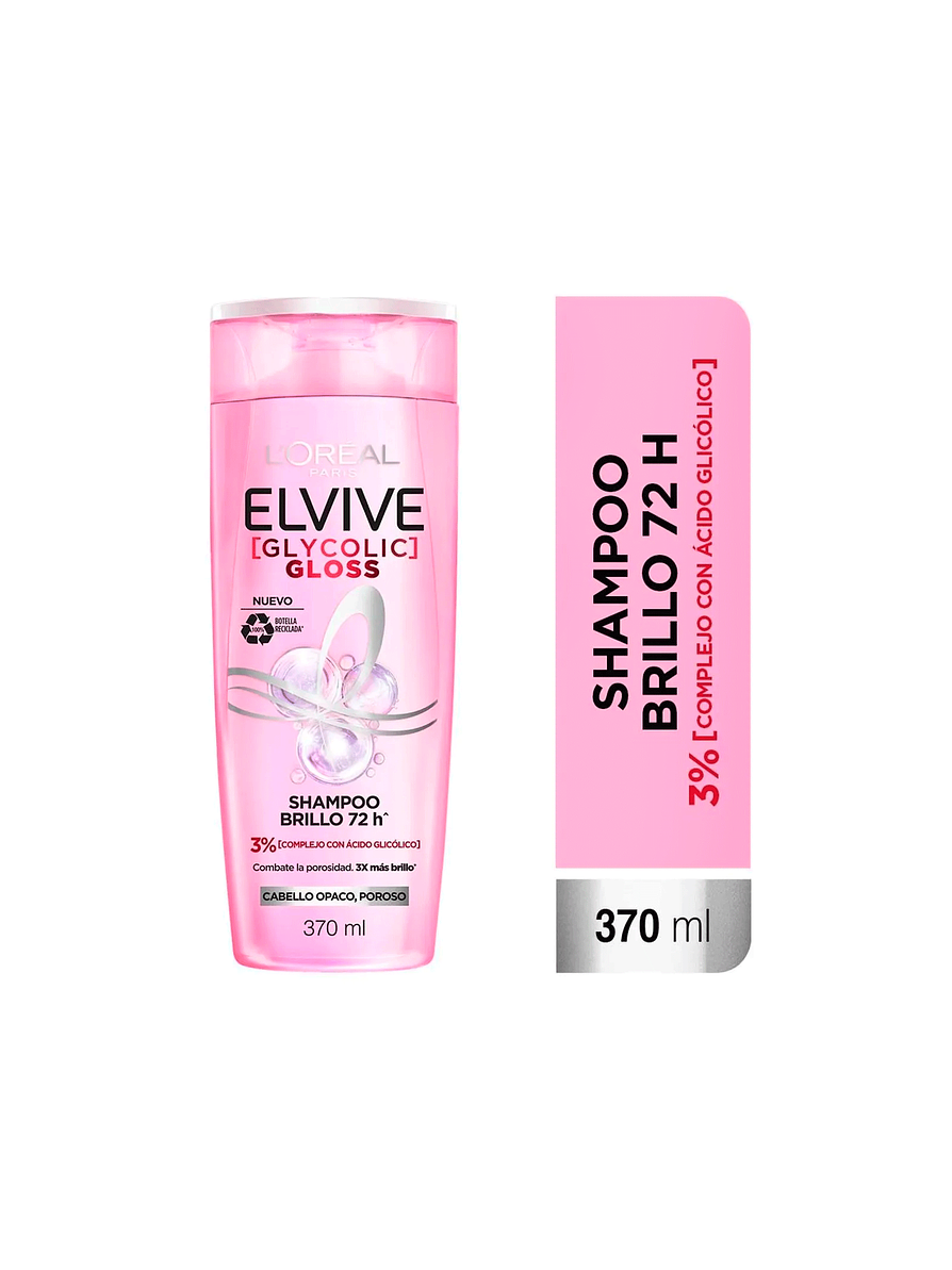 Shampoo Elvive Glycolic Gloss X 370ml 1
