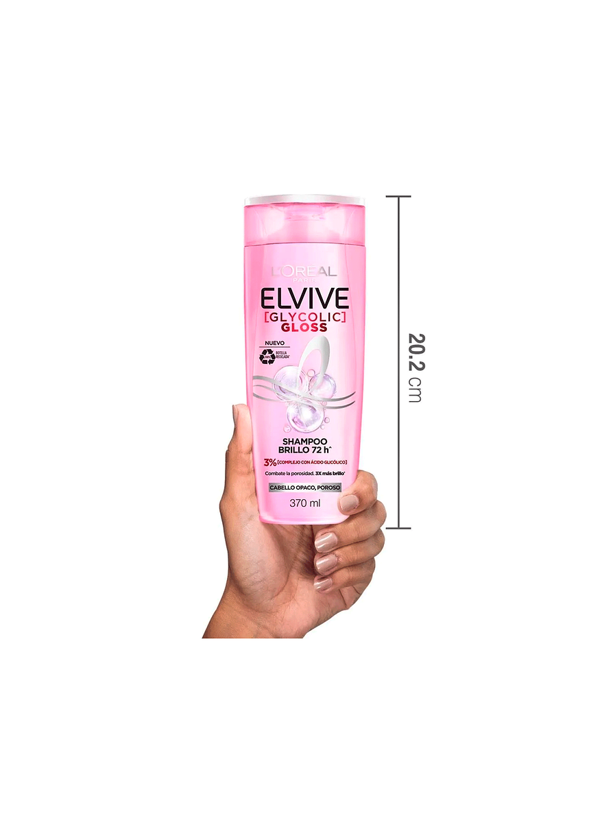 Shampoo Elvive Glycolic Gloss X 370ml 2