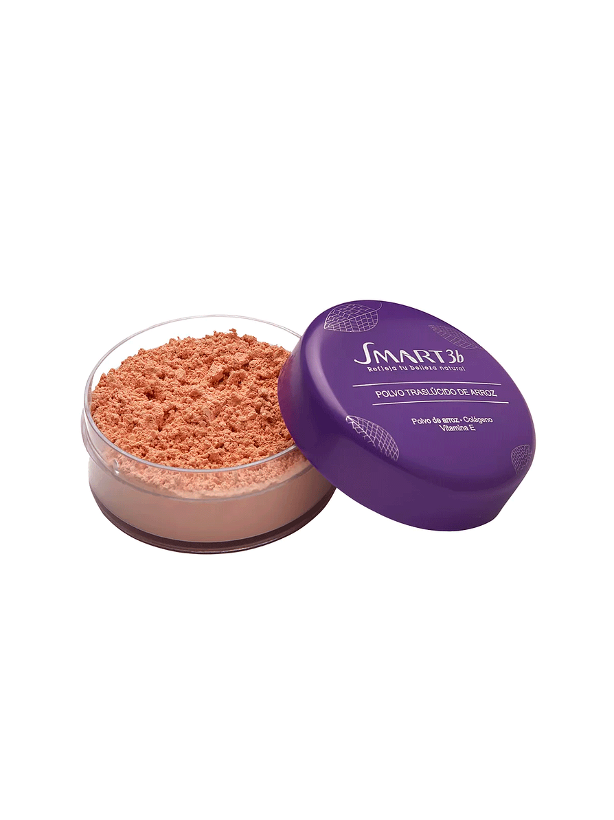 Polvo traslúcido de arroz Smart 3b 30g. 2