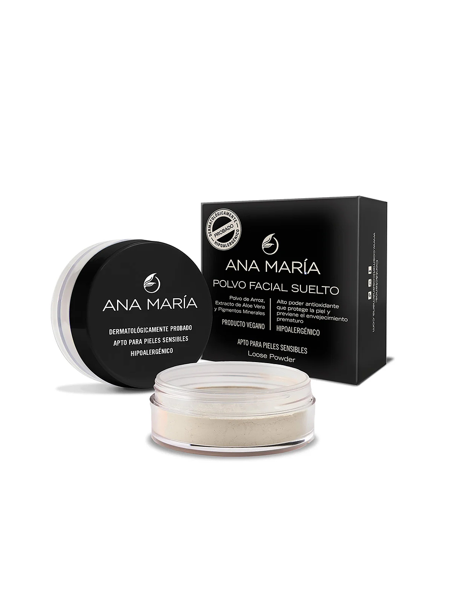 Polvo Facial Suelto Ana María 1