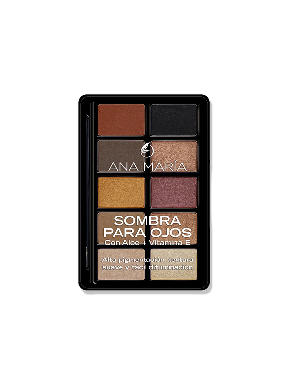 Paleta de Sombra Compacta Look Desierto Ana María 1