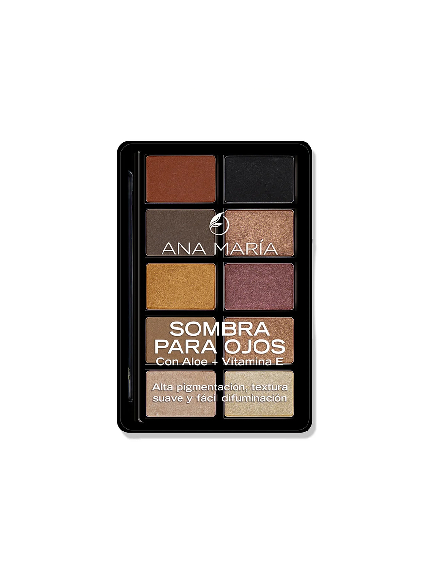 Paleta de Sombra Compacta Look Desierto Ana María 1