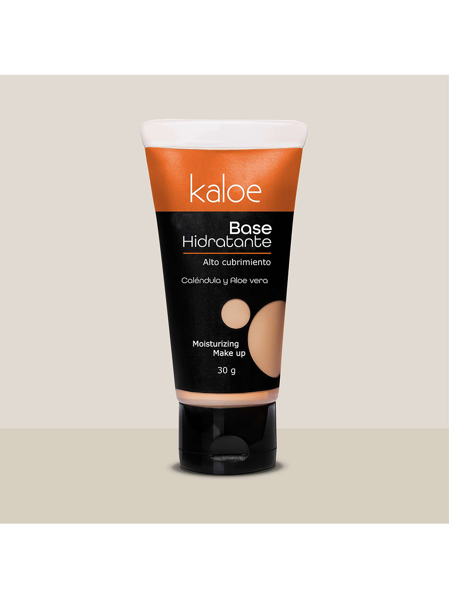 Base Hidratante Alto Cubrimiento Kaloe 2