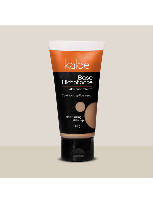Base Hidratante Alto Cubrimiento Kaloe 3