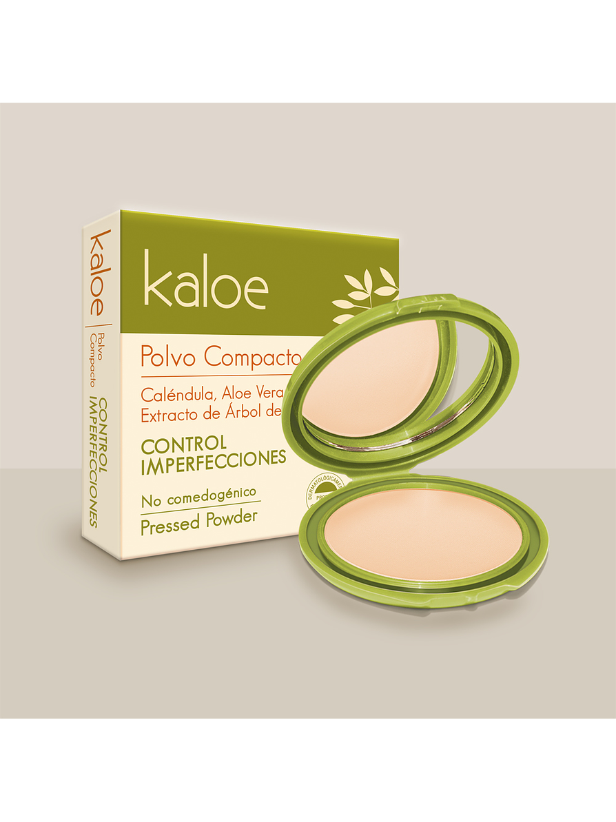 Polvo Compacto Control Imperfecciones Kaloe 2