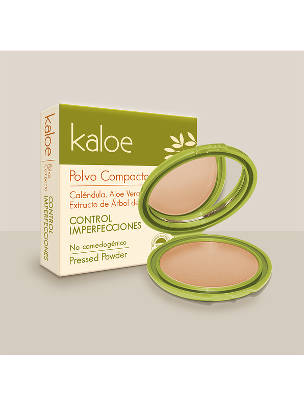 Polvo Compacto Control Imperfecciones Kaloe 5