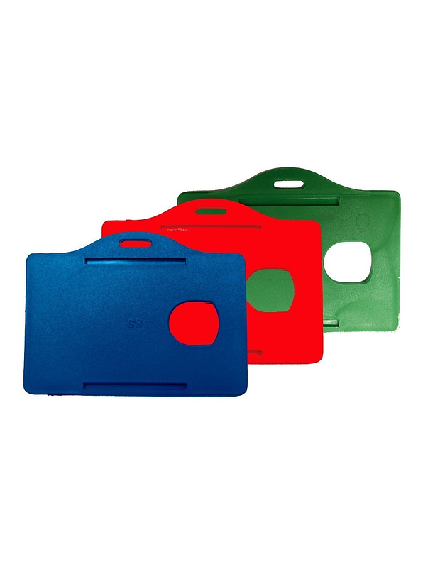 Porta Carnet Plástico Vertical / Horizontal 2