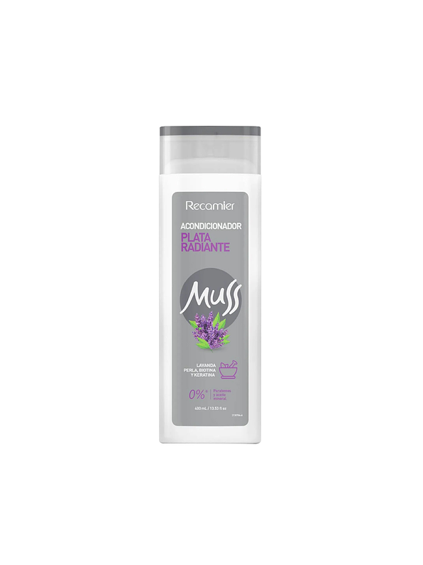 Acondicionador Plata Radiante Muss 400ml 1