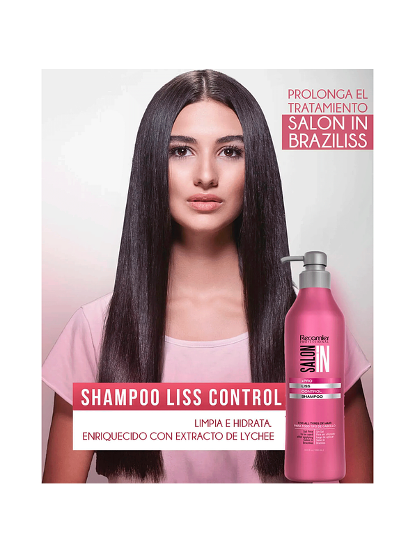 Shampoo Liss Control SALON IN 4