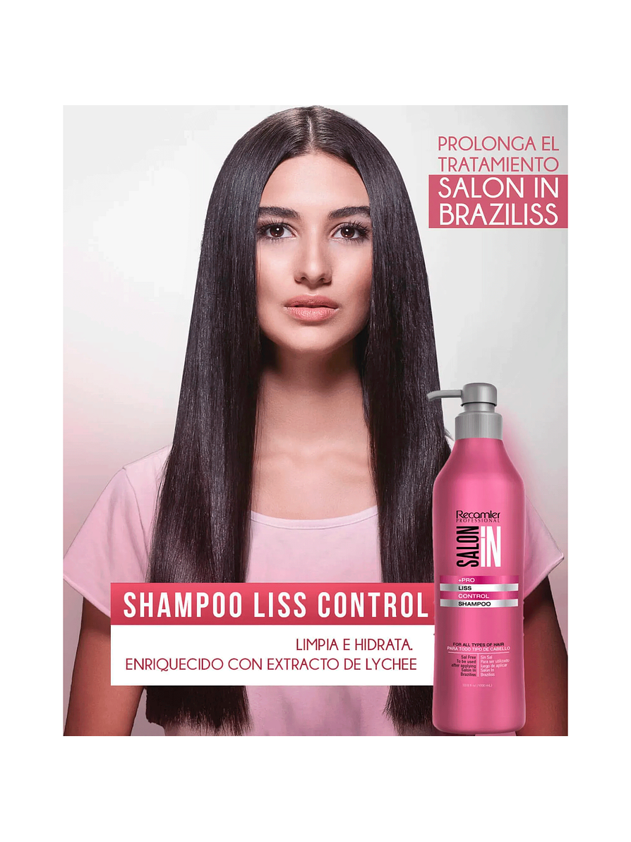 Shampoo Liss Control SALON IN 4