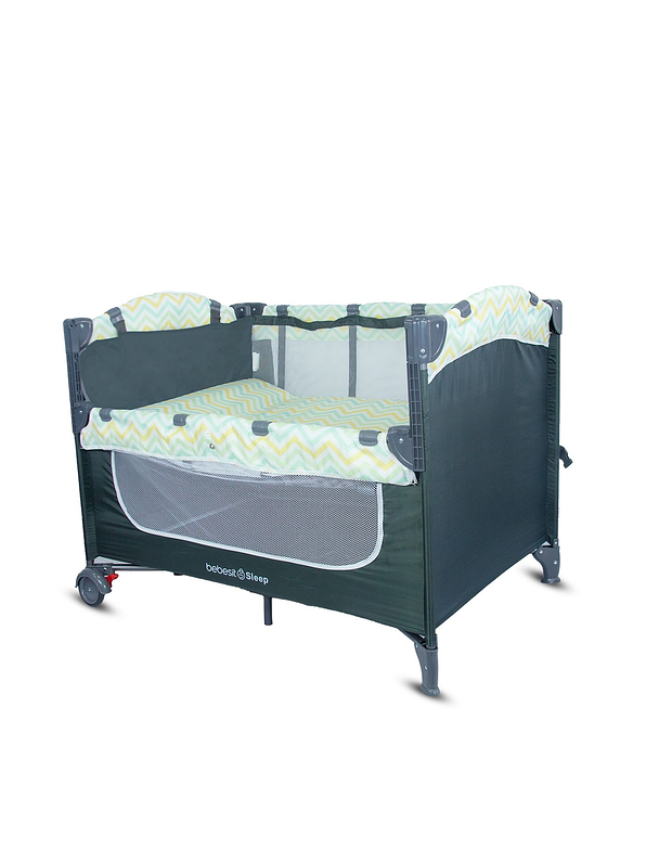 Cuna Corral Baby Colecho Sleep Blue 3