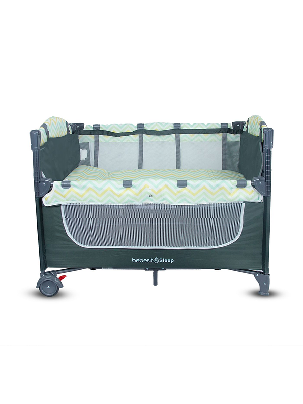 Cuna Corral Baby Colecho Sleep Blue 5