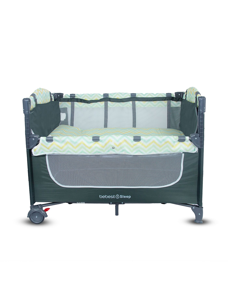 Cuna Corral Baby Colecho Sleep Blue 5