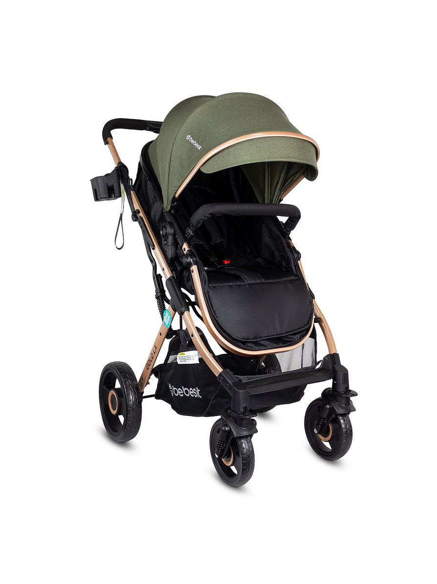 Coche Bebesit Travel System Gold LX Green 3