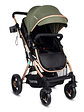 Coche Bebesit Travel System Gold LX Green - Miniatura 3