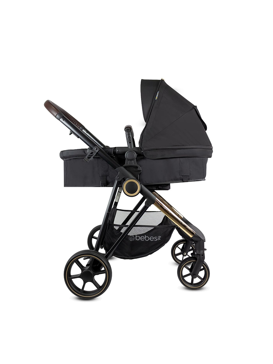 Coche Travel System Cosmos Black Gold 4